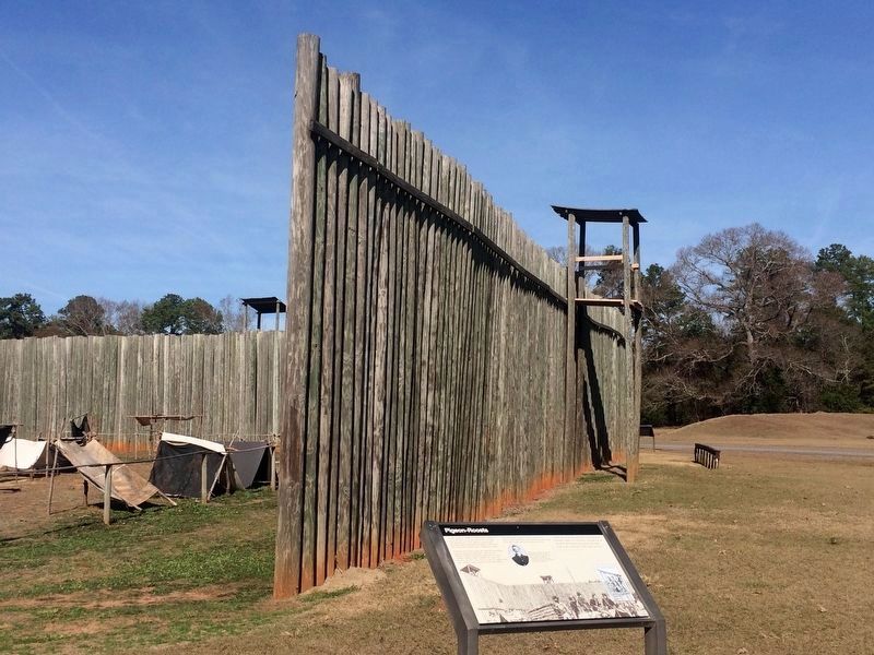 Pigeon-Roosts Marker. Click for full size. Pigeon-Roosts Marker image. Click for full size.