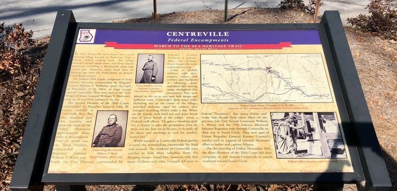 Centreville Marker image. Click for full size.