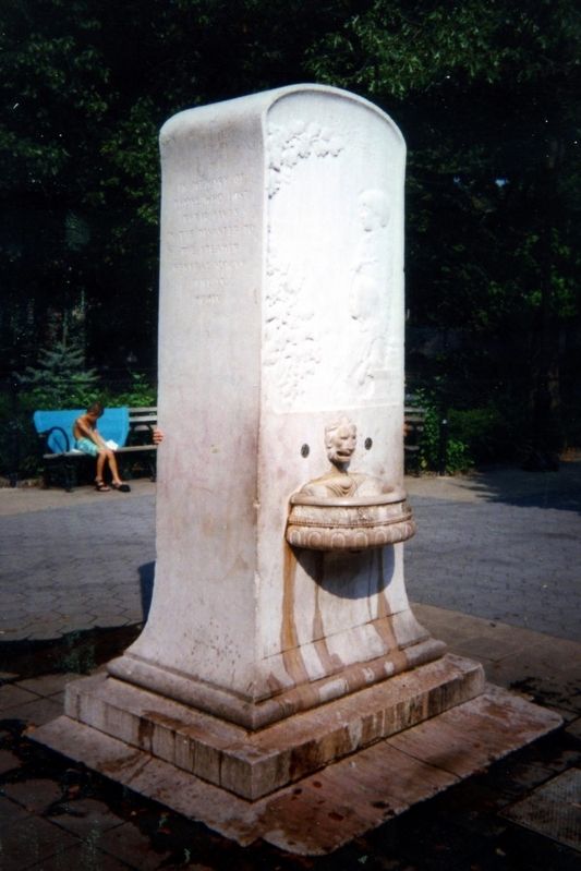 Slocum Memorial Fountain. Click for full size. Slocum Memorial Fountain image. Click for full size.