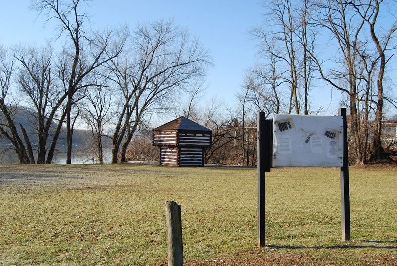 Orr's Block House Marker image. Click for full size.