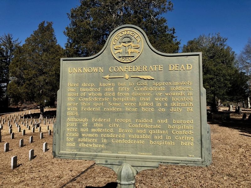 Another nearby marker about the Confederate dead.. Click for full size. Another nearby marker about the Confederate dead. image. Click for full size.