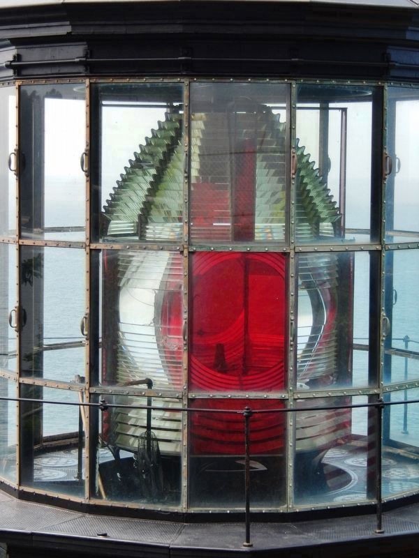 Cape Meares Lighthouse Lens image. Click for full size.