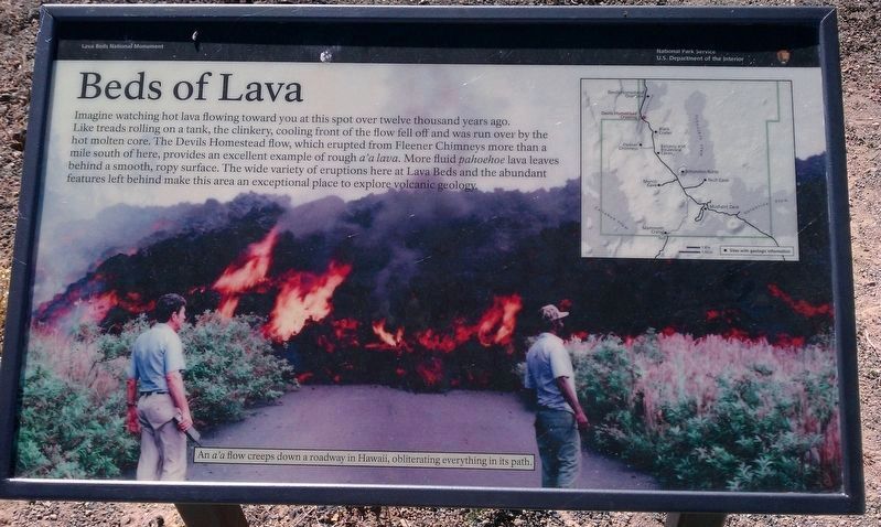 Beds of Lava Marker image. Click for full size.