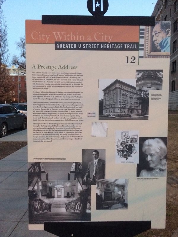 A Prestige Address Marker image. Click for full size.