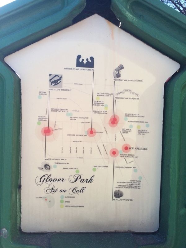 "Mapping Art On Call" image. Click for full size.