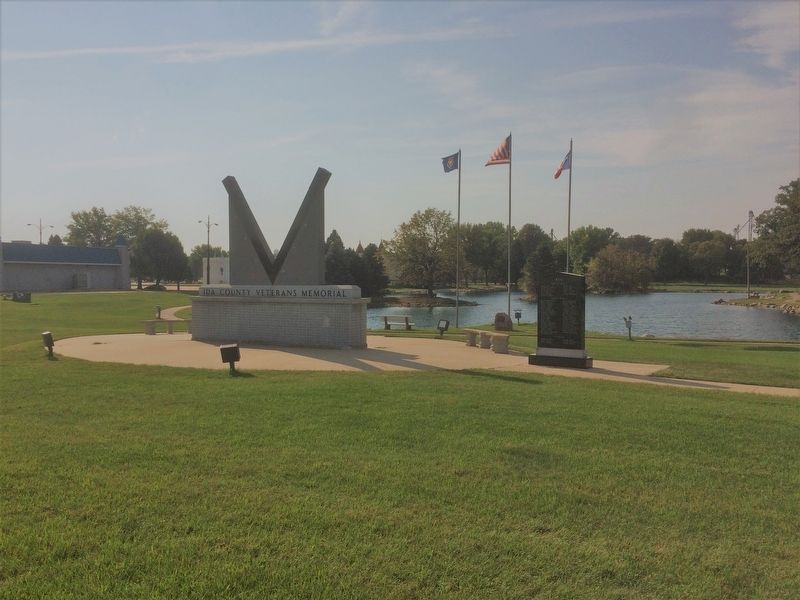 Ida County Veterans Memorial Marker. Click for full size. Ida County Veterans Memorial Marker image. Click for full size.