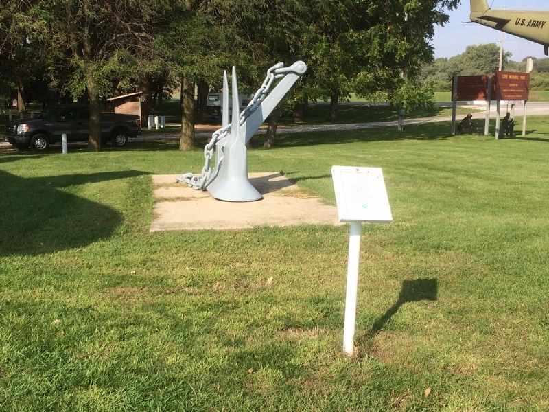 USS Stark Anchor Marker image. Click for full size.