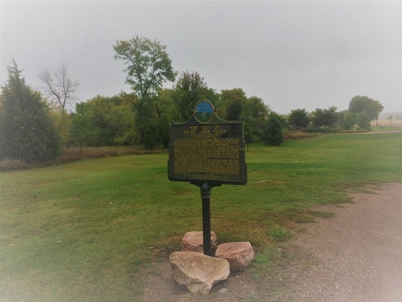 The City of East Sioux Falls Marker. Click for full size. The City of East Sioux Falls Marker image. Click for full size.
