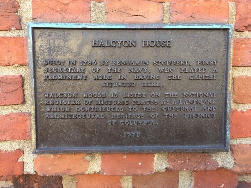 Halcyon House Marker image. Click for full size.