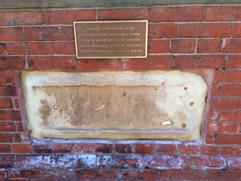 Cornerstone, immediately below the plaque image. Click for full size.