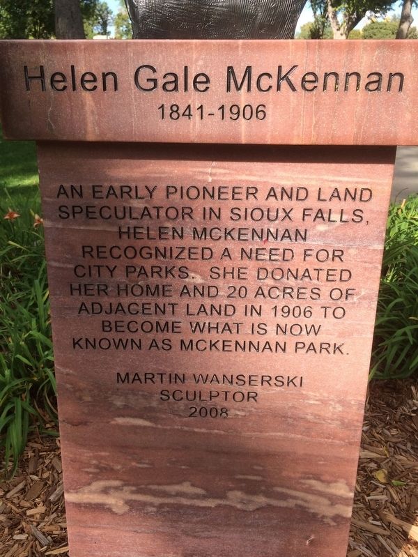 Helen Gale McKennan Marker image. Click for full size.