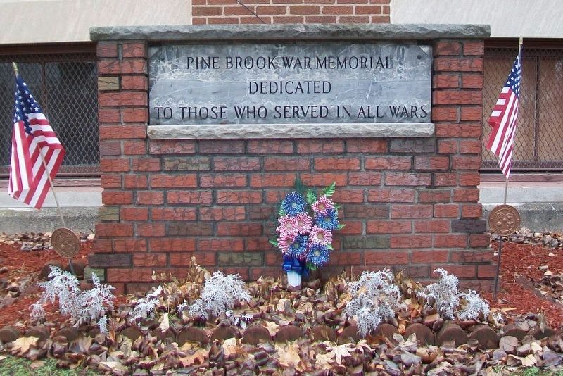 Pine Brook War Memorial image. Click for full size.