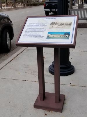 Law Center Marker image. Click for full size.