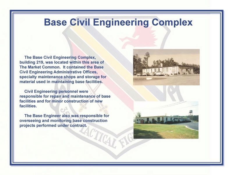 Base Civil Engineering Complex Marker image. Click for full size.