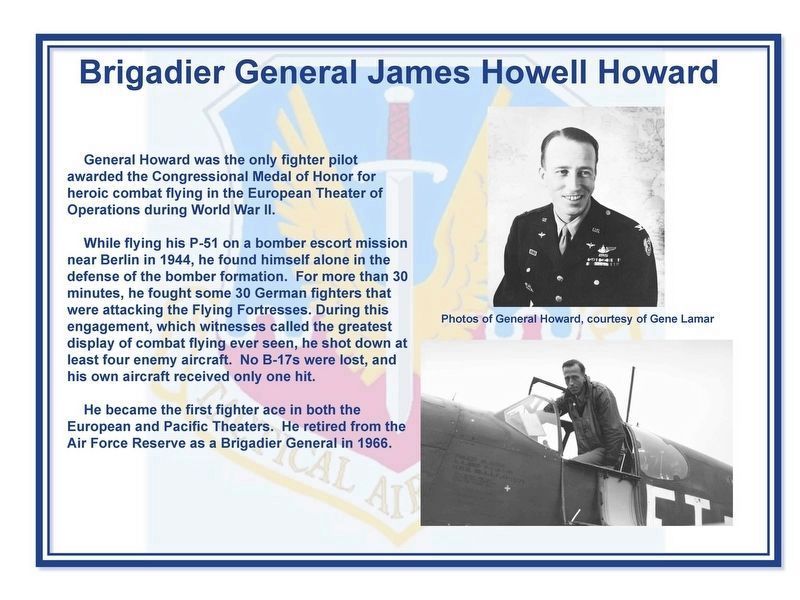 Brigadier General James Howell Howard Marker image. Click for full size.