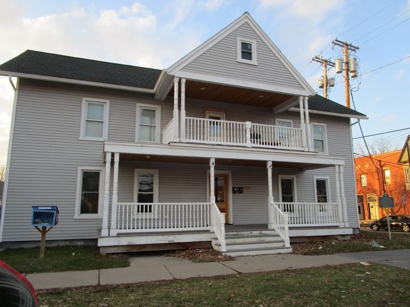 Latta House & Marker. Click for full size. Latta House & Marker image. Click for full size.