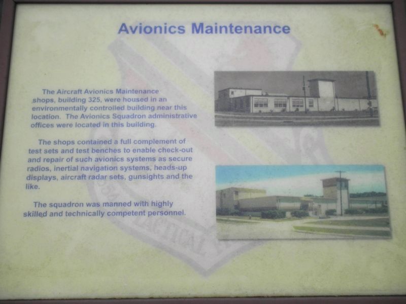 Avionics Maintenance Marker image. Click for full size.
