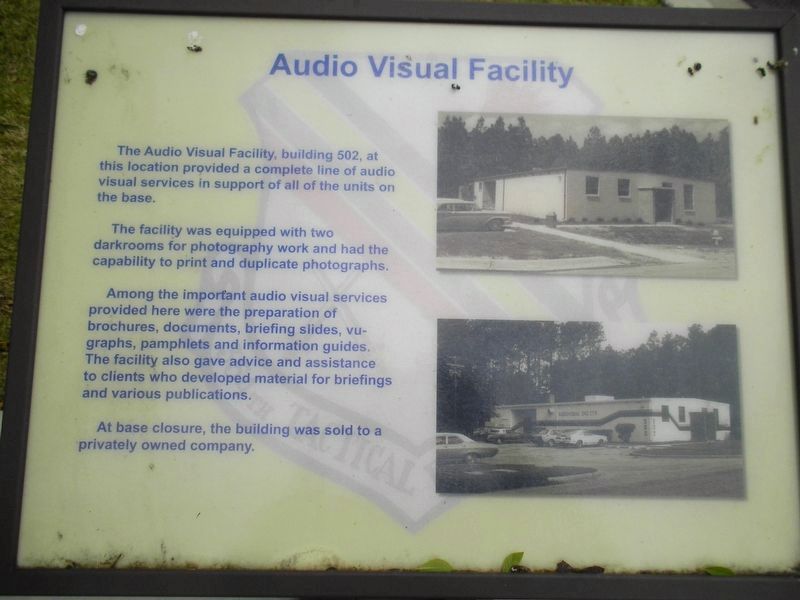 Audio Visual Facility Marker image. Click for full size.