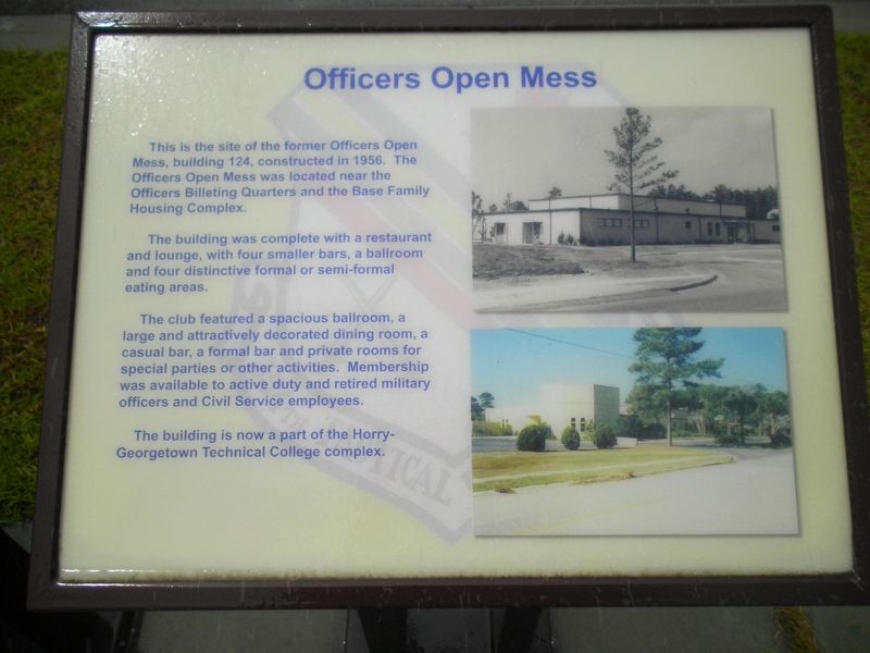 Officers Open Mess Marker image. Click for full size.