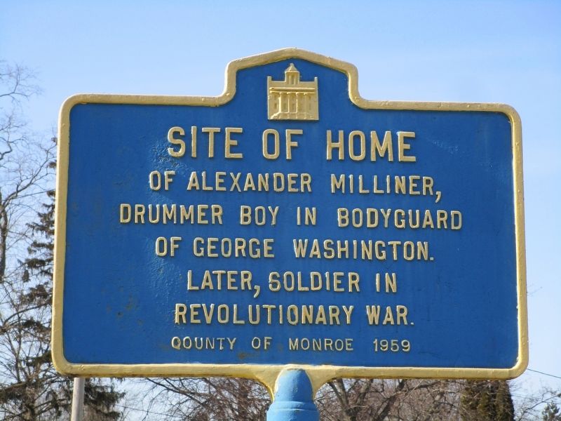 Site of Home of Alexander Milliner Marker. Click for full size. Site of Home of Alexander Milliner Marker image. Click for full size.