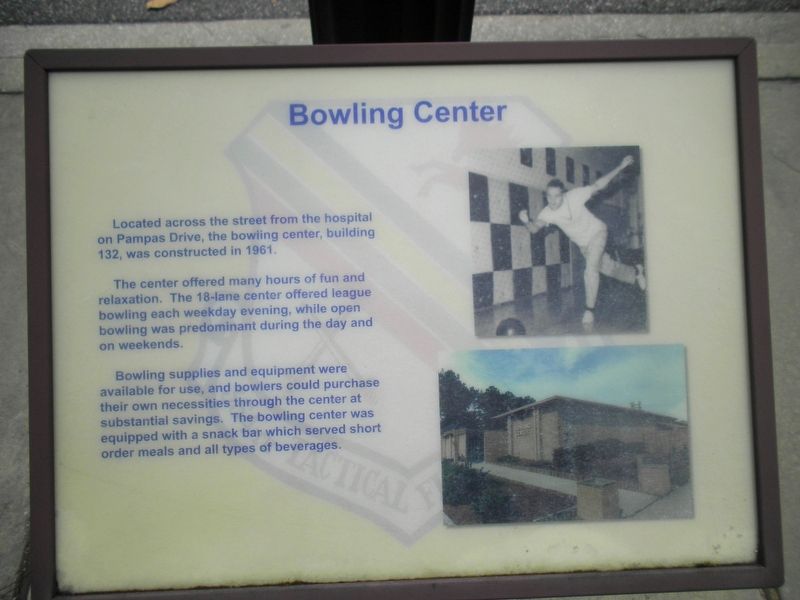 Bowling Center Marker. Click for full size. Bowling Center Marker image. Click for full size.