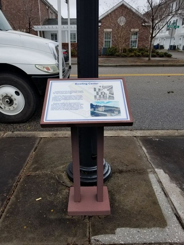 Bowling Center Marker. Click for full size. Bowling Center Marker image. Click for full size.