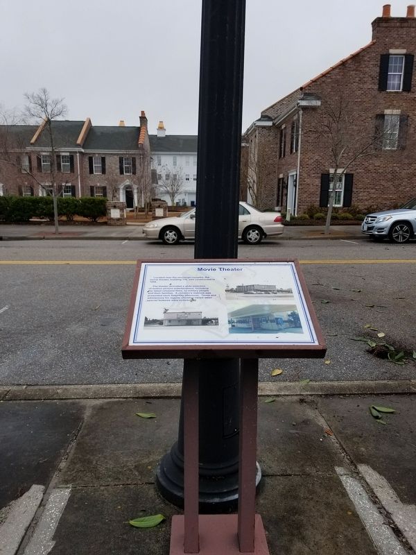 Movie Theater Marker. Click for full size. Movie Theater Marker image. Click for full size.