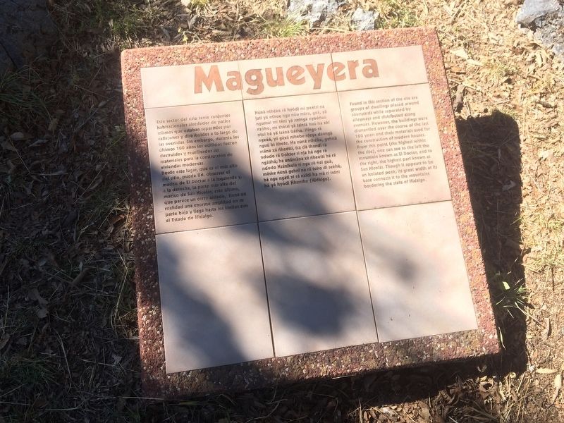 Place of the Magueyes Marker image. Click for full size.