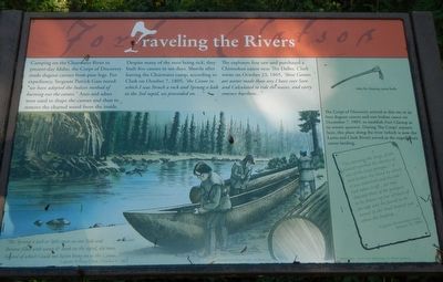 Traveling the Rivers Marker image. Click for full size.