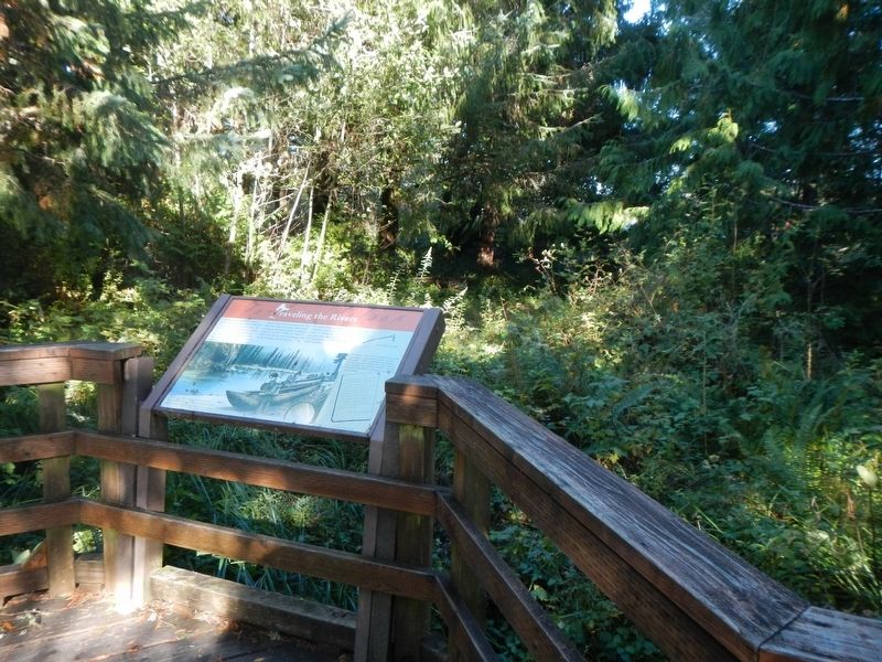 Traveling the Rivers Marker. Click for full size. Traveling the Rivers Marker image. Click for full size.