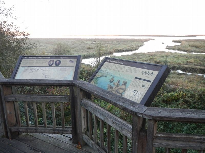 The Columbia's Estuary Marker. Click for full size. The Columbia's Estuary Marker image. Click for full size.
