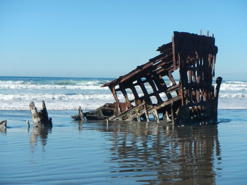 The Wreck of the <i>Peter Iredale</i> image. Click for full size.