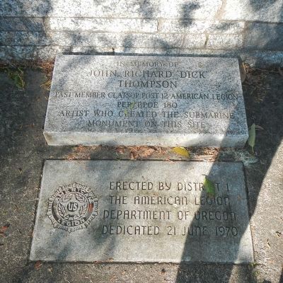 Japanese Bombardment Monument. Click for full size. Japanese Bombardment Monument image. Click for full size.