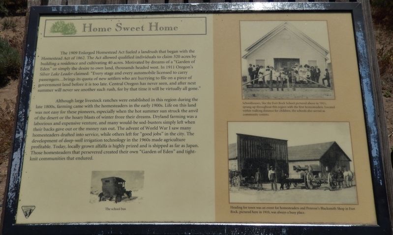 Home Sweet Home Marker image. Click for full size.