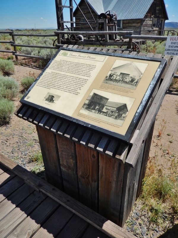 Home Sweet Home Marker (<i>tall view</i>) image. Click for full size.