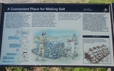A Convenient Place for Making Salt Marker image. Click for full size.