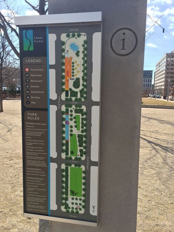 A Walk on the Canal Marker. Click for full size. A Walk on the Canal Marker image. Click for full size.