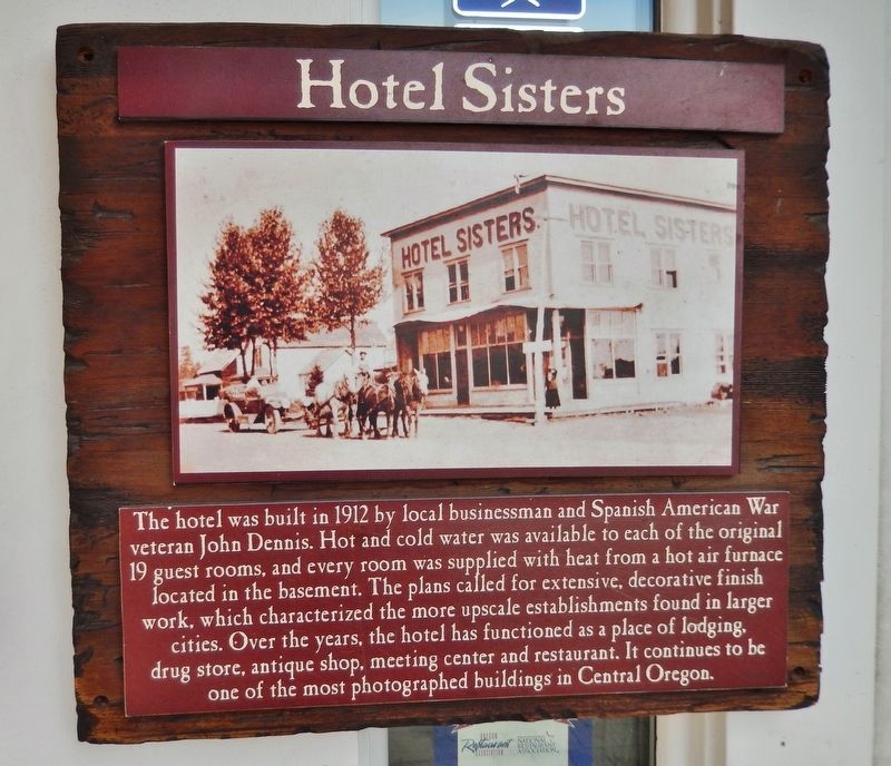 Hotel Sisters Marker image. Click for full size.