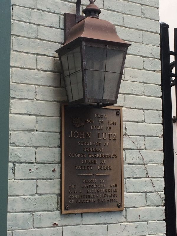 John Lutz Marker. Click for full size. John Lutz Marker image. Click for full size.