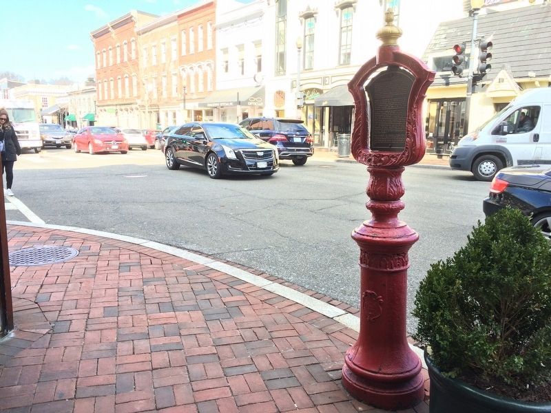 Georgetown's Watering Holes Marker. Click for full size. Georgetown's Watering Holes Marker image. Click for full size.