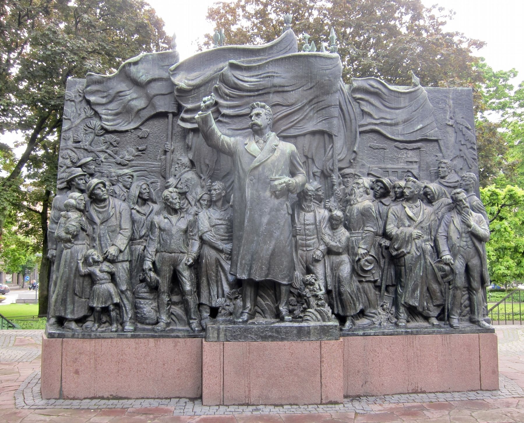 Carl Eldhs Brantingsmonument / Carl Eldh's Branting Monument image. Click for full size.