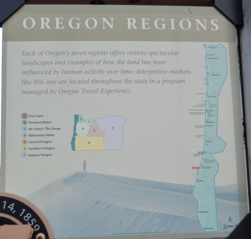 Welcome to the Oregon Coast Marker <i>Panel 2</i>. Click for full size. Welcome to the Oregon Coast Marker <i>Panel 2</i> image. Click for full size.