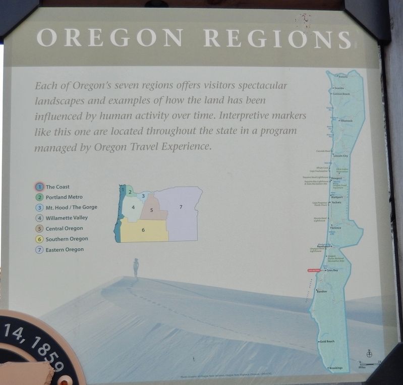 Welcome to the Oregon Coast Marker <i>Panel 2</i> image. Click for full size.
