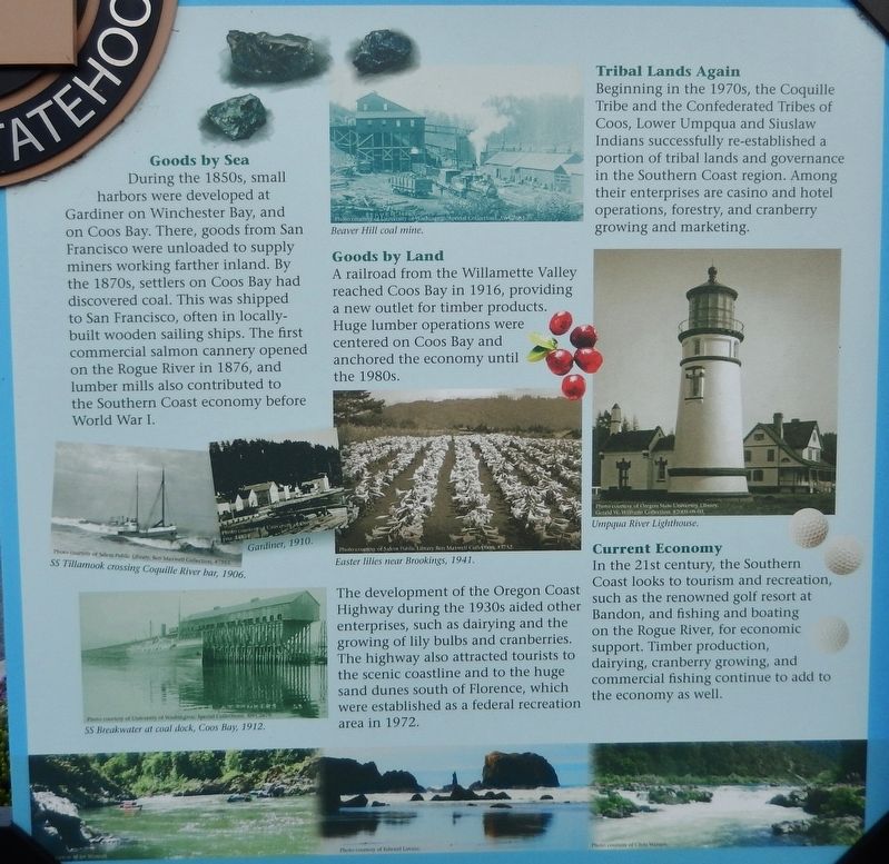 Welcome to the Oregon Coast Marker <i>Panel 4</i> image. Click for full size.