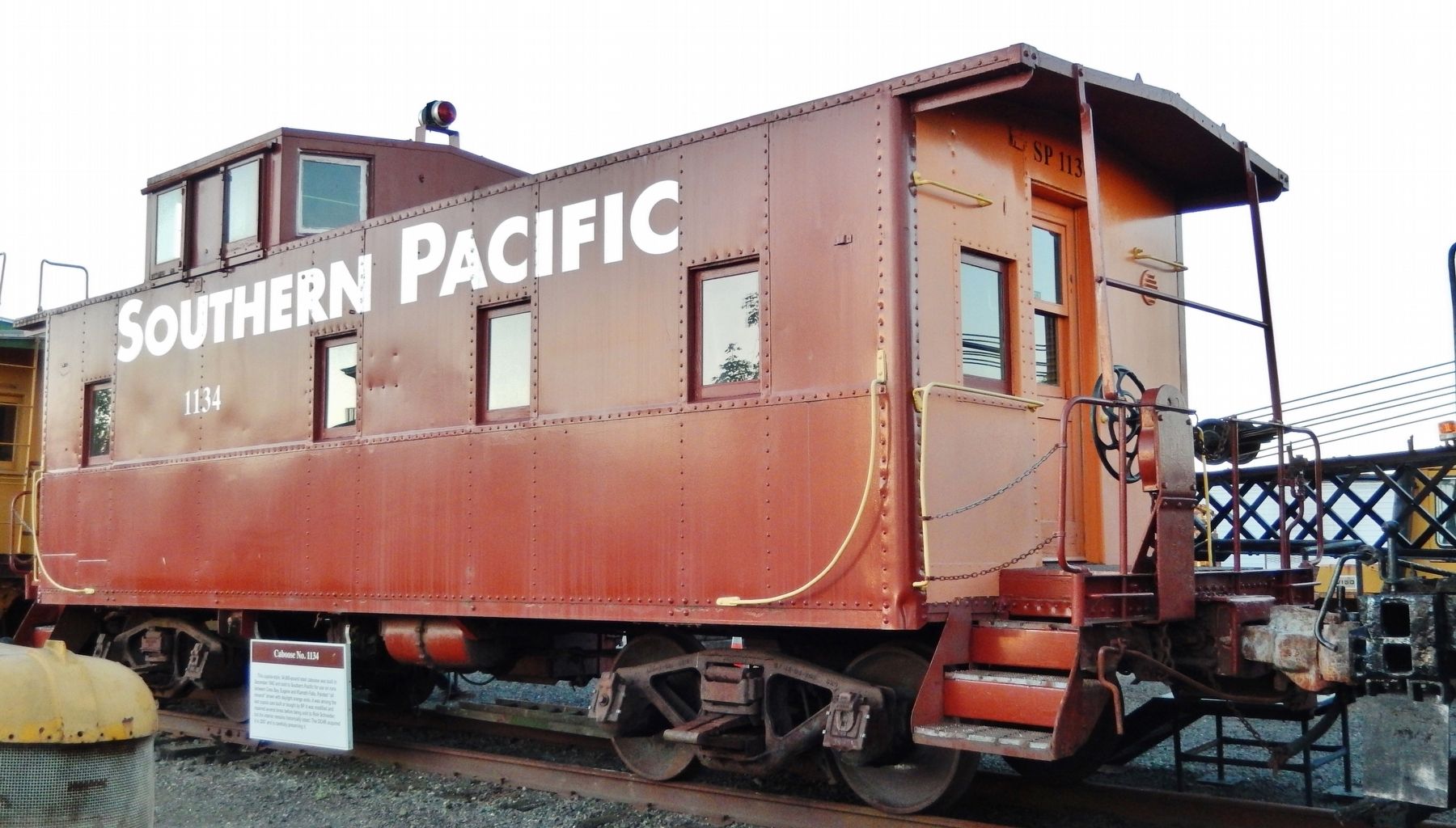 Southern Pacific Caboose No. 1134 image. Click for full size.
