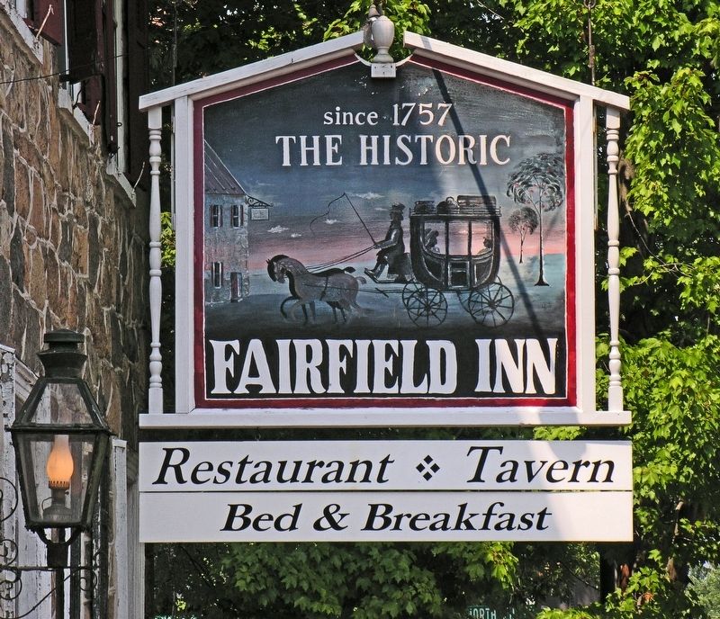 Historic Fairfield Inn Sign image. Click for full size.