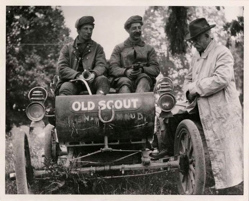 "Old Scout," the winning automobile image. Click for full size.