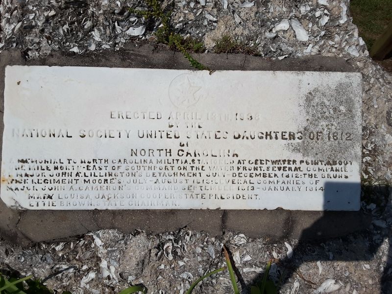 Memorial to North Carolina Militia Marker. Click for full size. Memorial to North Carolina Militia Marker image. Click for full size.