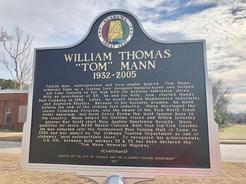 William Thomas "Tom" Mann Marker image. Click for full size.