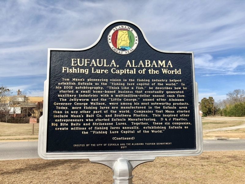 Eufaula, Alabama Marker image. Click for full size.